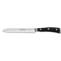 Wüsthof Classic Ikon Aufschnittmesser 20 cm Schwarz