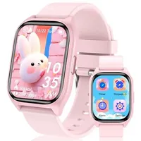 clleylise Smartwatch Kinder, Kinder Smartwatch - Fitnessuhr Kinderuhr mit Schlafüberwachung, 19 Trainingsmodi, Kalorienzähler, Wecker - Geschenke... - Rosa