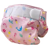 FREDS SWIM ACADEMY - Swim Nappy mit Klettverschluss, Baby-Schwimmhose aus weichem Material, verstellbar & einfach anzulegen (Pink, 2)