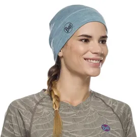 Buff Lightweight Merino Wool Mütze - Solid Pool - One Size