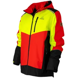 Forsberg Skogar Softshelljacke gelb/rot XL