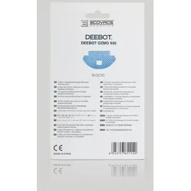 Ecovacs D-CC3C, 3 Stück, für DEEBOT OZMO 930, Pro 930