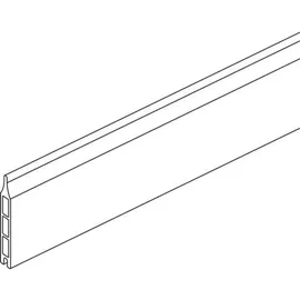 osmo holz OSMO Multi-Fence Einzelprofil mit Alu-Kern Hellgrau