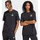 adidas Lounge Slides Graphic Pocket Kurzarm-T-Shirt Black S