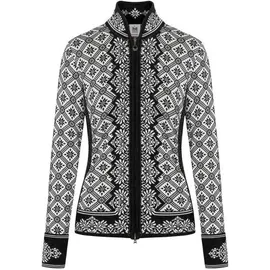 Dale of Norway Christiania Jacke Damen Schwarz/Weiß XS