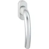 HOPPE® Fenstergriff Tokyo 0710/U26, ohne Schrauben, Aluminium, Farbe: weiß