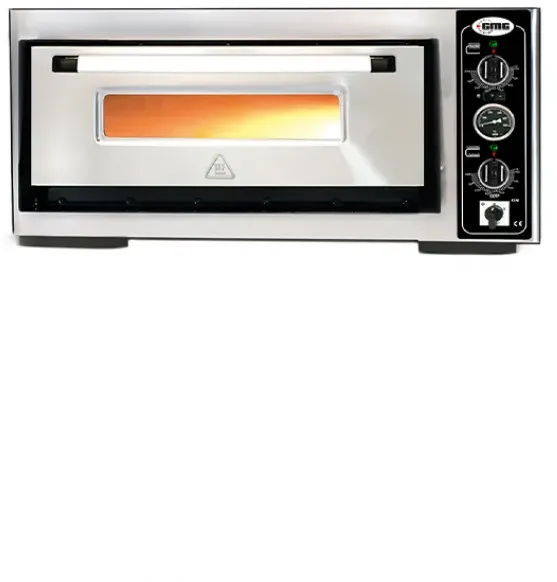 GMG Pizzaofen mit Thermometer für 6 Pizzen mit Ø 30 cm