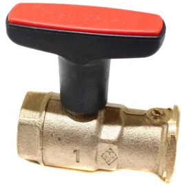 HEIMEIER Globo P-S Pumpenkugelhahn Rot