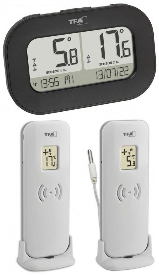 Preisvergleich Produktbild TFA Dostmann Raumthermometer