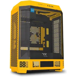 Thermaltake The Tower 600 , Tower-Gehäuse - dunkelgelb, Tempered Glass x 3)