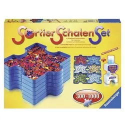 RAVENSBURGER 82110 Sortierschalen Set und Puzzle Kleber