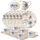 Villeroy & Boch Mariefleur Gris Basic Kaffeeservice 20-tlg.