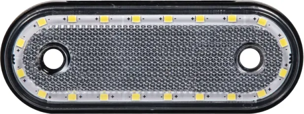 Dimensionen: weißes FR 0292B 20 LED 12-24V 115mm