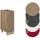 Vicco Apothekerschrank R-Line Artisan-Eiche/Goldkraft Eiche 30 cm ohne Arbeitsplatte