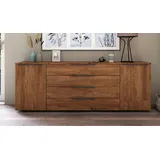 borchardt Möbel Sideboard »Tom«, Breite 200 cm braun