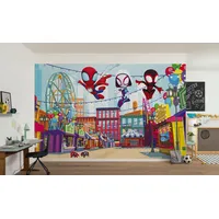 KOMAR Marvel Spidey And His Amazing Friends Theme Park", bunt, B:400m H:250m, Vlies, Tapeten