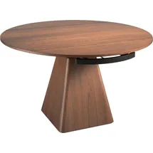 ac angel cerda Angel Cerdá Ausziehbarer Esstisch runde Walnuss 1081 - Braun