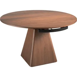 ac angel cerda Angel Cerdá Ausziehbarer Esstisch runde Walnuss 1081 - Braun