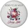 speecheese Wild Berry Lillet Magnet rund mit Spruch Born to be wild Berry Lillet Getränk Aperitif Frucht beerig Sommergetränk Cocktail Queen