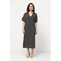 Ulla Popken Midikleid Schwarz 50/52
