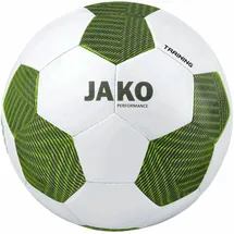 Jako Trainingsball Striker 2.0 Weiß/Khaki/Neongrün, 3