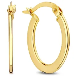 Beloro Ohrringe Jewels La Rinascente Gabriela golden - 375 gold Gold Damen 