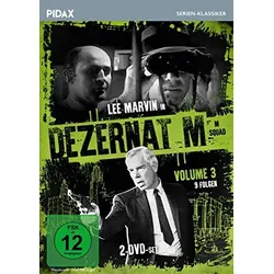 Dezernat M, Vol. 3 (M Squad) / Weitere 9 Folgen der legendären Kriminalserie mit Lee Marvin (Pidax Serien-Klassiker) [2 DVDs] | Zustand: Neu & original versiegelt