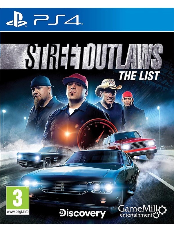 Street Outlaws: The List - Sony PlayStation 4 - Rennspiel - PEGI 3