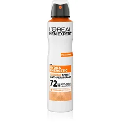 L’Oréal Paris Men Expert Hydra Energetic Antitranspirant-Spray gegen Schweiß- und Schweißgeruch 150 ml