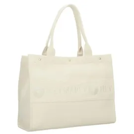 hey marly Signature Bag Shopper Leder/Canvas Beige