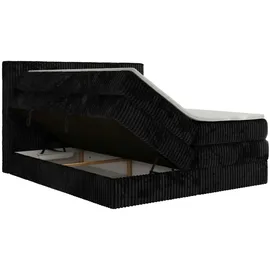 MKS Meble Tiliano King 200 x 200 cm H3 Schwarz