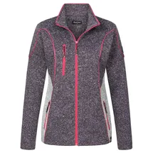 Rock Creek Fleecejacke Grau/Pink 3XL