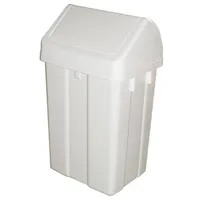 Teko-plasik /Bekaform Bekaform Schwingdeckeleimer 50 l Weiß