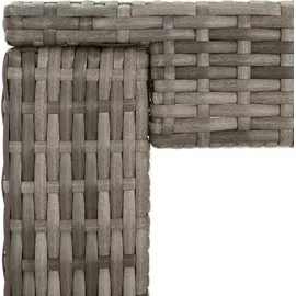 vidaXL Gartenbar-Set 5-tlg. Grau
