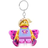 Joy Toy LEGO® Iconic, Butterfly Girl Schlüsselanhänger mit LED-Licht