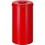 V-Part Feuerlöschender Papierkorb 50 l Rot