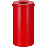 V-Part Feuerlöschender Papierkorb 50 l Rot