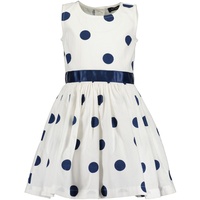 BLUE SEVEN - Kleid Polka Dots ärmellos in weiß, Gr.98,