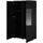 OTTO home Vitrine Modo 80 x 34,5 x 140 cm Schwarz/Weiß