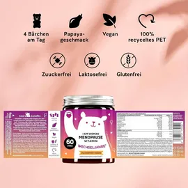 Bears with Benefits I am Woman Menopause Vitamin 60 Stück