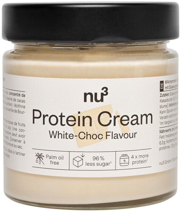 NU3 Eiweißcreme Chocolat blanc