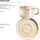 Mäser Kaffeetasse 0,22 l Beige 6