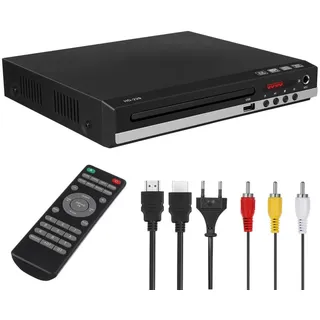 1080P HD CD DVD Spieler mit HDMI USB AV Anschluss Fernbedienung für TV Player