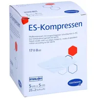 + Prisoma GmbH ES-KOMPRESSEN steril 5x5 cm 8fach