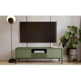 alasans Maglione TV-Lowboard 154 cm Grün/Schwarz Spanplatte