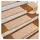 vidaXL Stufenmatten Selbstklebend 5 Stk. 65x21x4 cm Creme Rechteckiger Rand