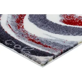 colani 42 60 x 100 cm grau/rot
