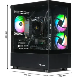 Ankermann Gaming-PC Intel Core i7 13700F 32 GB RAM 1 TB SSD GeForce RTX 4060 Windows 11 Pro