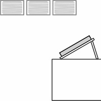 Vaillant Montage-Set 9.060 Flachdach für 3 Flachkollektoren VFK H nebeneinander mit Beschwerung - 0020144772