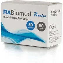 deusmed FIA Biomed Precisa Teststreifen inkl. Lanzetten 50 St Kombipackung